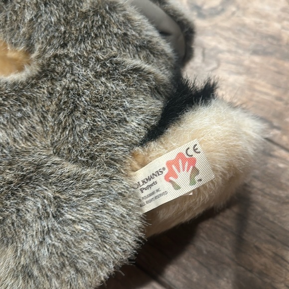 Folkmanis Jack Rabbit Brown Full Body Bunny Plush Stuffed Hand Puppet NWT - Picture 4 of 6